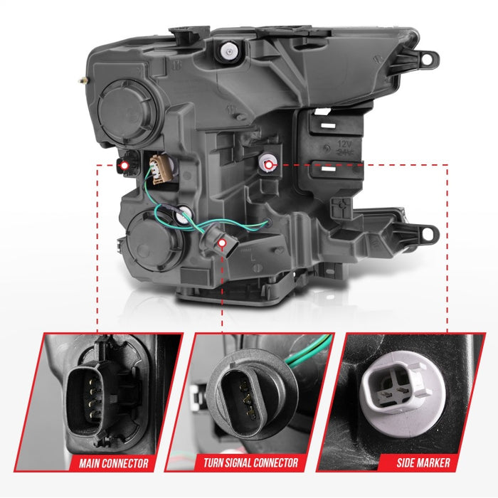 ANZO 111510 ANZ LED/Projector Headlights