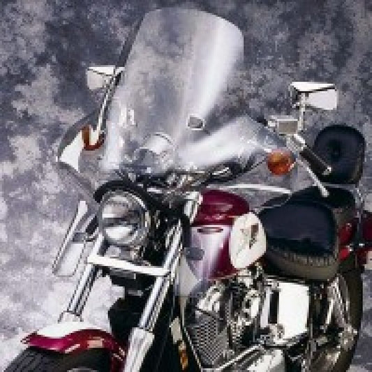 National Cycle 82-86 Honda VT500-1100/ 88-02 Kawasaki Plexifaring 3-Clear