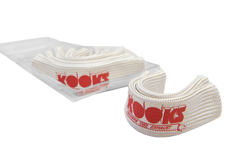 Kooks Headers 750201 Kooks Universal Spark Plug Sleeve Set - Natural w/Red Logo (Set of 8)
