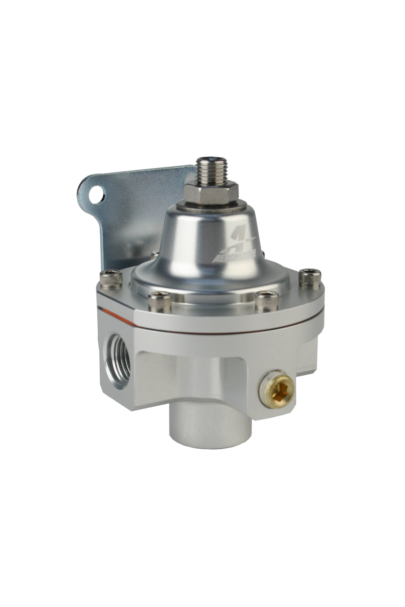 Aeromotive 13222 3-Port Carbureted Bypass Regulator - 2 x ORB-06 / 1 x ORB-6