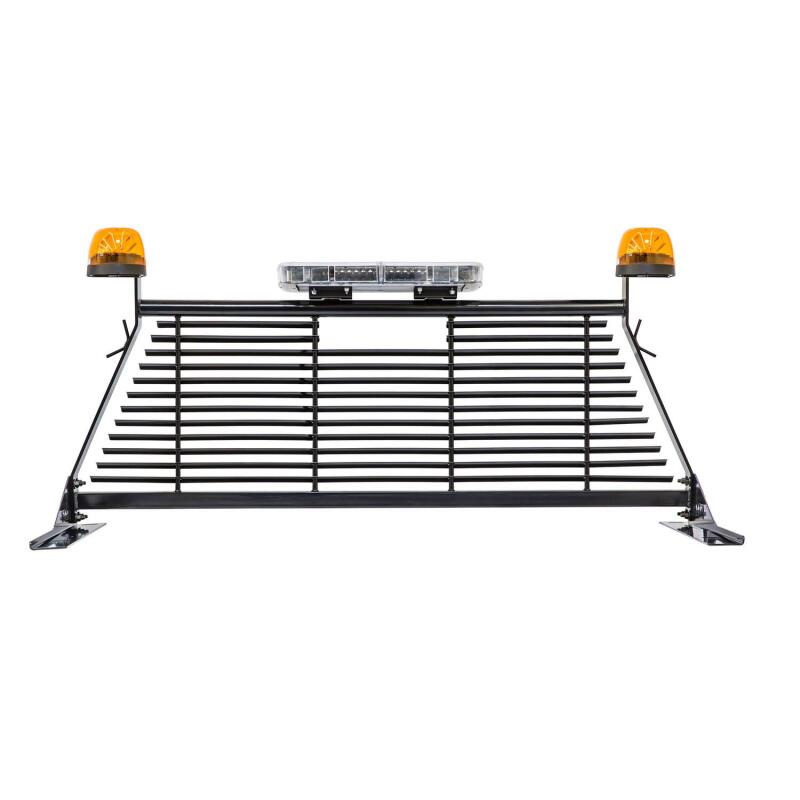 Westin 57-8025 1999-2018 Chevrolet/Ford/GMC/Toyota Silverado/Sierra 1500/2500/3500 HD Headache Rack - Black