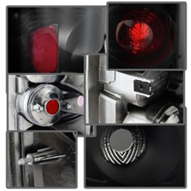 SPYDER 5078100 Spyder Dodge RAM 02-06 1500/RAM 2500/3500 03-06 Euro Style Tail Lights Black Smoke ALT-YD-DRAM02-BSM
