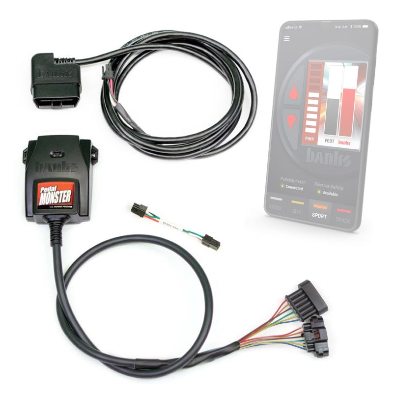 Banks Power 64345 Pedal Monster Kit (Stand-Alone) - Molex MX64 - 6 Way - Use w/Phone