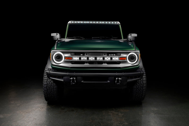 ORACLE Lighting 5888-023-MF Oracle 2021+ Ford Bronco Integrated Windshield Roof LED Light Bar System SEE WARRANTY