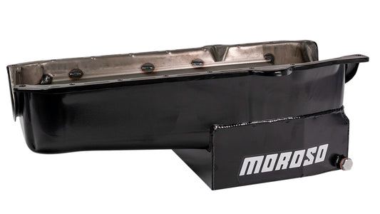 Moroso MOR21320 SBC C/T Oil Pan - 7qt. 1pc. Rear Main