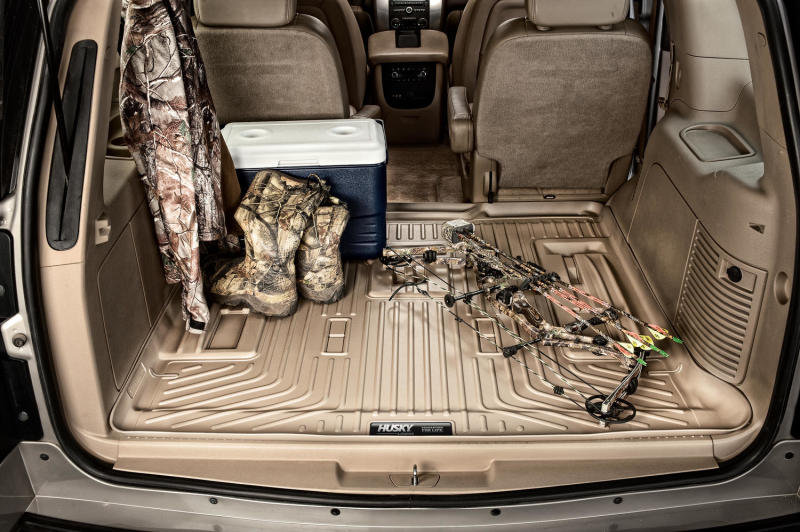Husky Liners 28291 21-23 Tahoe/Yukon Weatherbeater Cargo Liner Behind 2rd Row Over Folded 3rd Row - Black