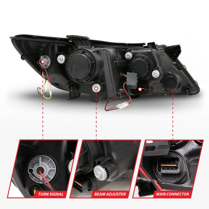 ANZO 121460 ANZ LED/Projector Headlights