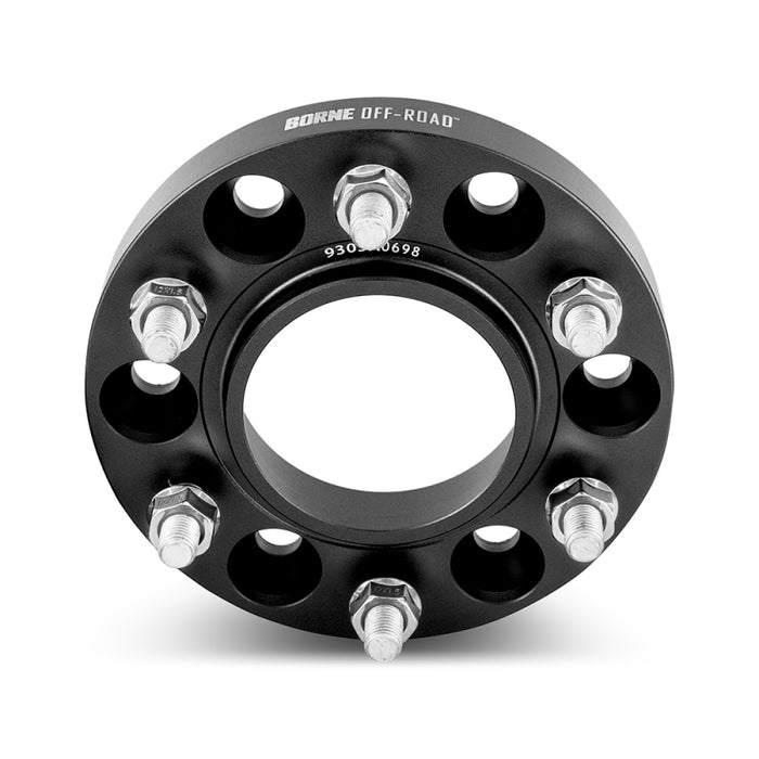 Mishimoto BNWS-001-250BK Borne Off-Road Wheel Spacers - 6x139.7 - 93.1 - 25mm - M12 - Black