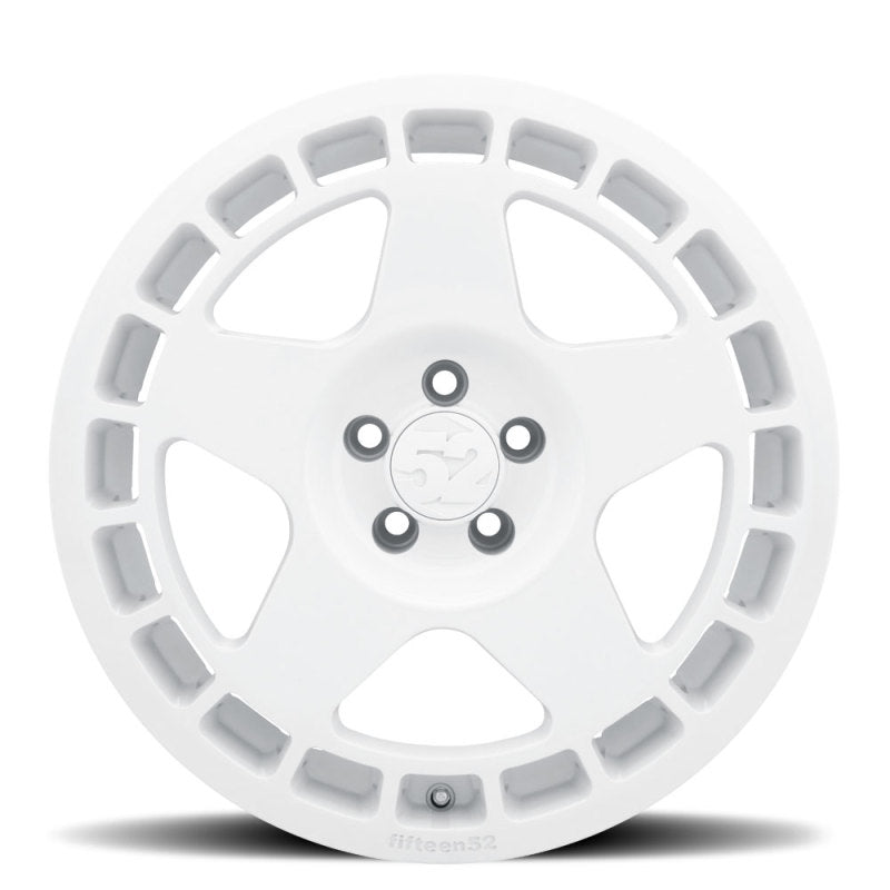fifteen52 TURRW-88551+45 Turbomac 18x8.5 5x112 45mm ET 66.56mm Center Bore Rally White Wheel