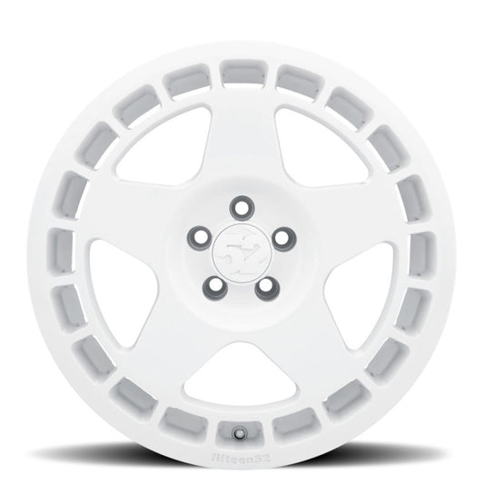 fifteen52 TURRW-88558+42 Turbomac 18x8.5 5x108 42mm ET 63.4mm Center Bore Rally White Wheel