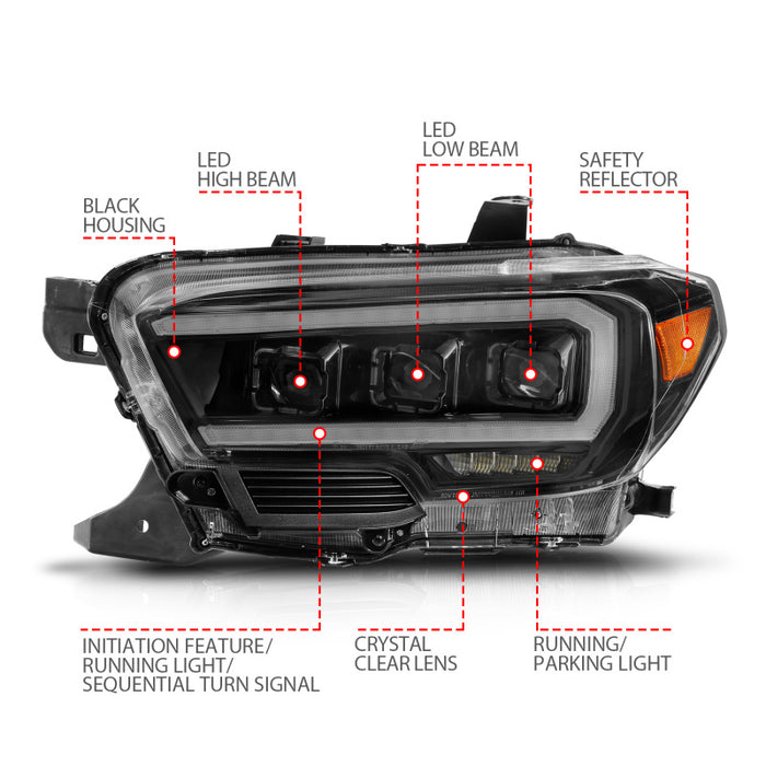 ANZO 111563 ANZ LED/Projector Headlights