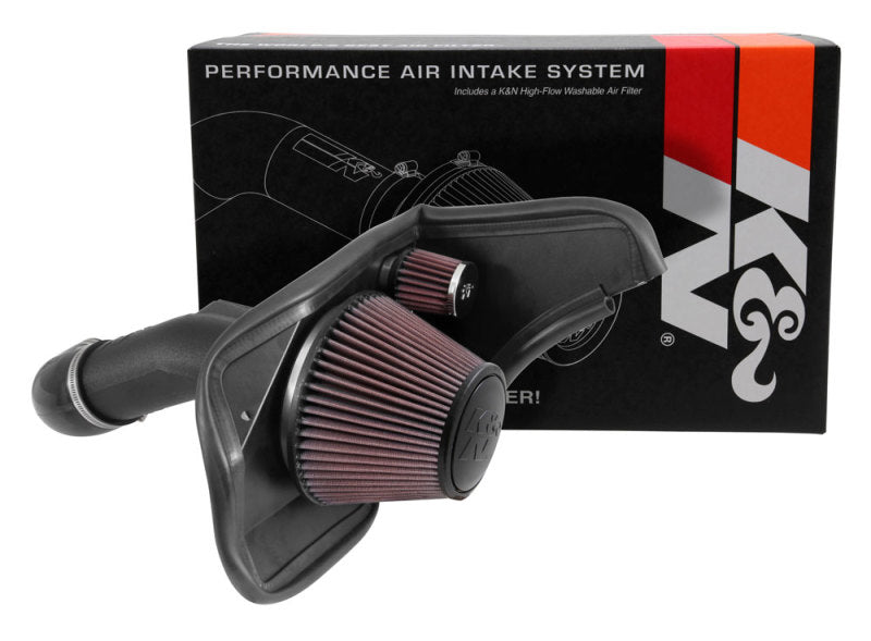 K&N Engineering 63-3084 K&N 13-15 Cadillac ATS V6-3.6L F/I AirCharger Performance Intake