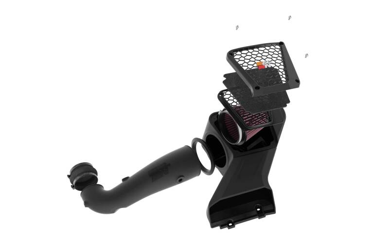 K&N Engineering 63-2624 K&N 23-24 Ford F150 Raptor R 5.2L V8 Performance Air Intake System