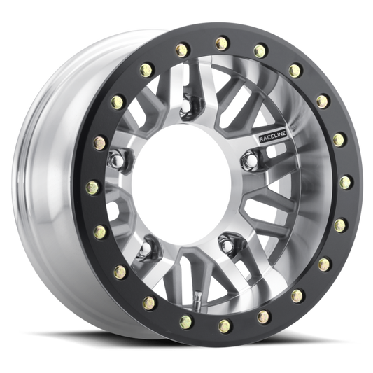 Raceline RT291M-57020-45 RT260M Ryno 15x7in / 5x205 BP / -45mm Offset / 160mm Bore - Machined Beadlock Wheel