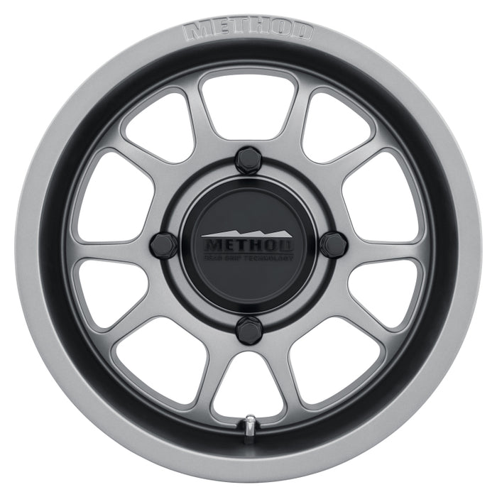 Method Wheels MR40947047443 Method MR409 Bead Grip 14x7 / 4+3/13mm Offset / 4x136 / 106.25mm CB Steel Grey