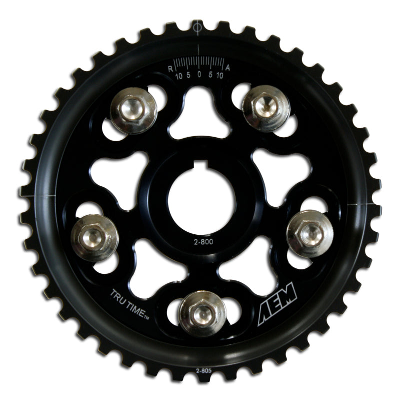 AEM 23-801BK 92-01 Honda Prelude Si VTEC/ Base & SH True Black Tru-Time Cam Gear