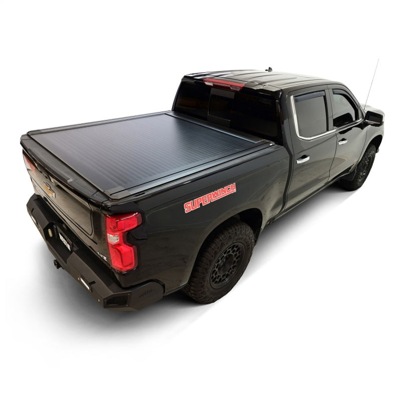 Westin 19-54745 19-26 Chev/GMC Silverado/Sierra 1500 5ft 8in Bed Electric Retractable Tonneau Cover - Black