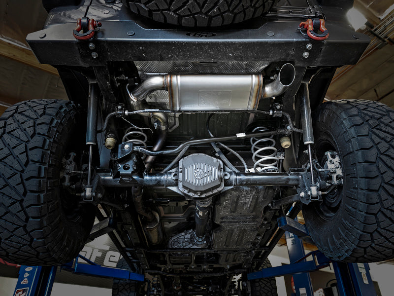 aFe 49-48080 MACH Force-Xp Hi-Tuck 3in 409 SS 18-20 Jeep Wrangler JL 2.0/3.6 Axle-Back Exhaust