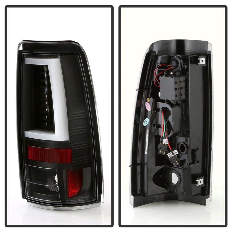 SPYDER 5085849 Spyder 03-06 Chevy Silverado - (Does Not Fit Stepside) LED Tail Lights - All Black ALT-YD-CS03V2-LED