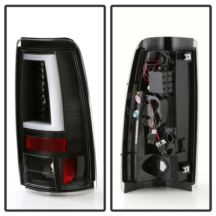 SPYDER 5085849 Spyder 03-06 Chevy Silverado - (Does Not Fit Stepside) LED Tail Lights - All Black ALT-YD-CS03V2-LED