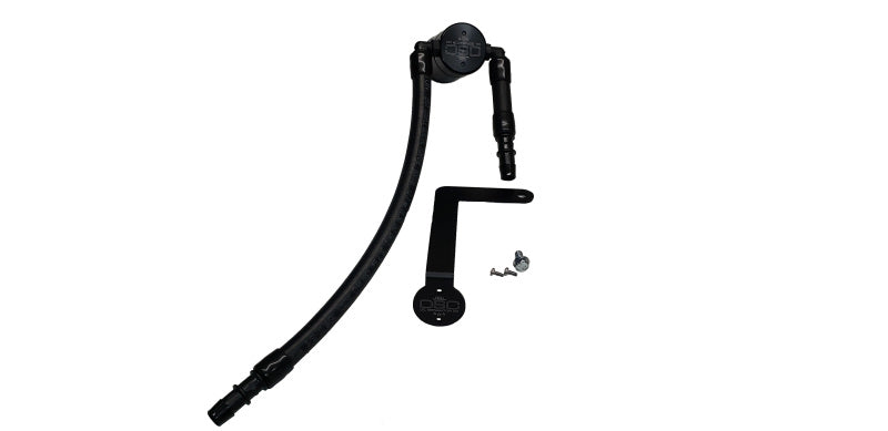 J&L 3046P-B 03-04 Mercury Marauder Passenger Side Oil Separator 3.0 - Black Anodized