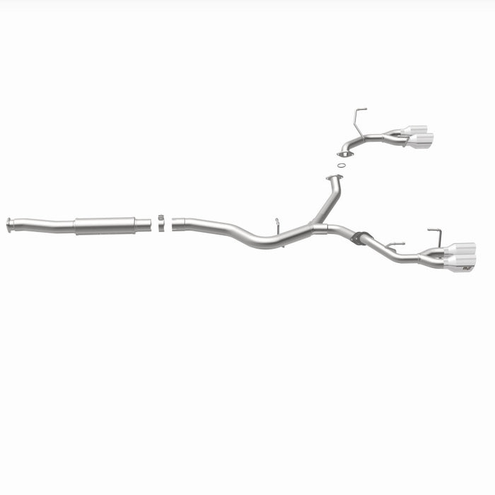 Magnaflow 19361 MagnaFlow SYS Cat-Back 15-17 Subaru WRX Sti 2.5L Polished 3in Tips