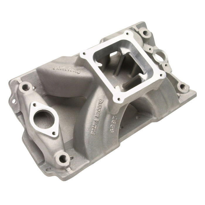 Edelbrock EDE2859 SBC Victor Manifold - Glidden 18 Degree