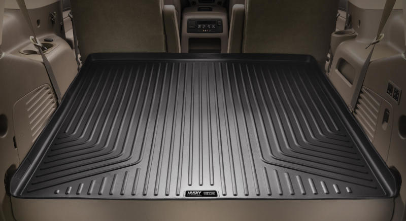 Husky Liners 28291 21-23 Tahoe/Yukon Weatherbeater Cargo Liner Behind 2rd Row Over Folded 3rd Row - Black