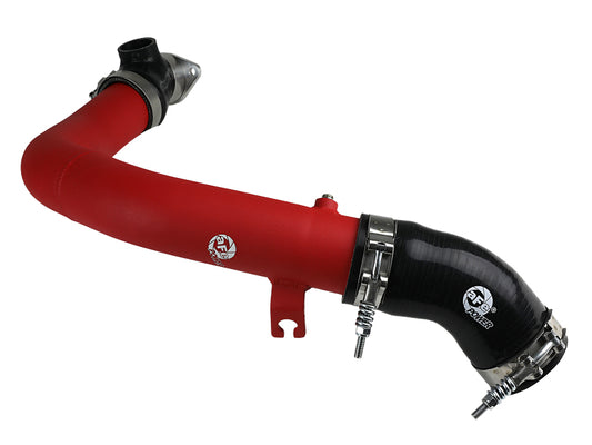 aFe 46-20378-R BladeRunner 2.5in Aluminum Hot Side Charge Pipe 15-20 Subaru WRX 2.0T - Red