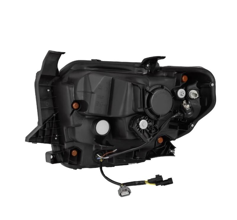 AlphaRex 880839 14-21 Toyota Tundra PRO-Series Projector Headlights Black w/Seq. Sig. + DRL