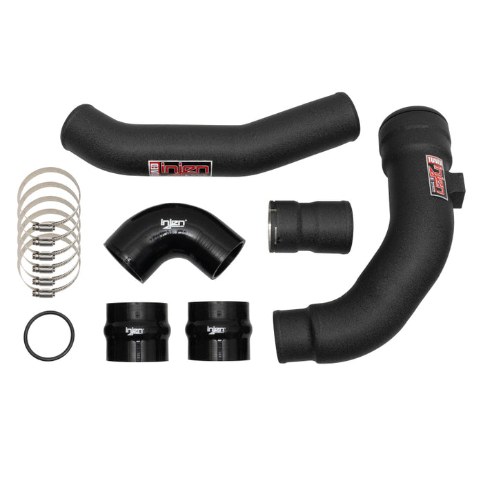 Injen SES9004ICPWB 17-22 Ford F250/F/350/F-450/F-550 V8-6.7L Turbo Diesel Wrinkle Black Intercooler Piping Kit