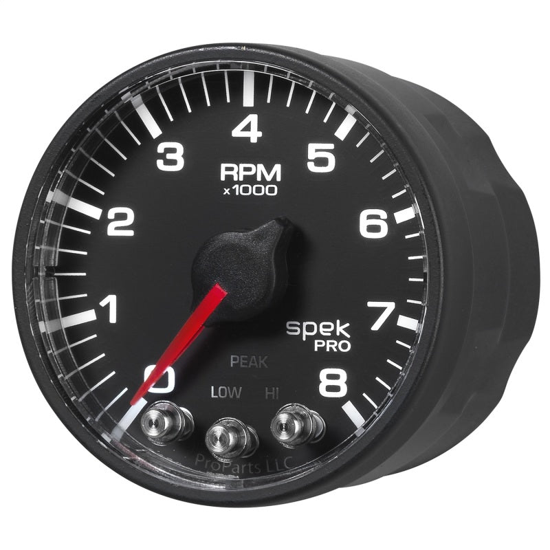 Autometer ATMP334328 Spek-Pro 2-1/16 Tach w/ Shift Light & Peak Mem.