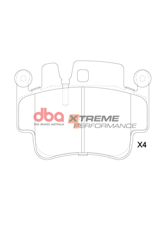 DBA DB1401XP 98-01 Porsche 911 Carrera 996 / 04-13 Porsche Carrera S 997 XP Performance Front/Rear Brake Pads