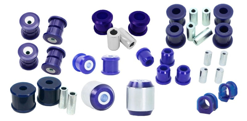 Superpro KIT130ADJK SuperPro 1993 Mazda RX-7 Base Front / Rear Vehicle Master Bushing Kit - Camber Adjustable