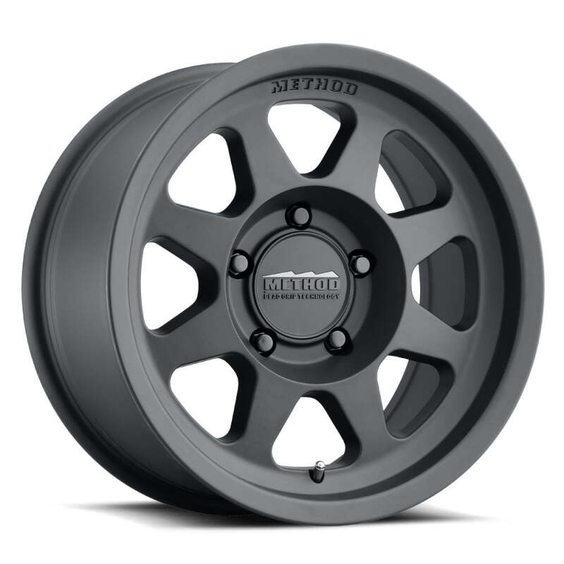 Method Wheels MR70166568590 Method MR701 16x6.5 90mm Offset 6x180 138.9mm CB Matte Black Wheel