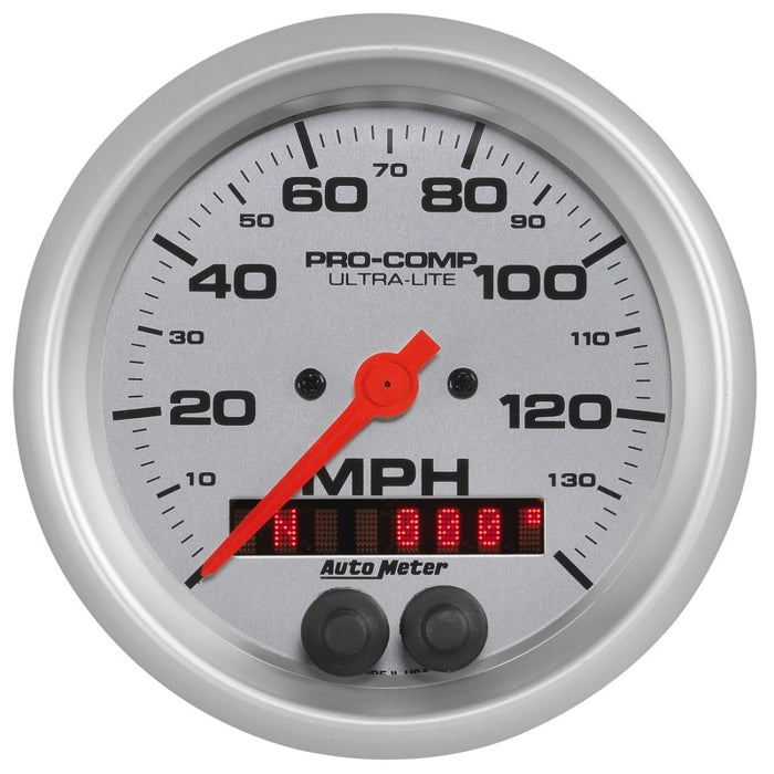 AutoMeter 4480 Autometer Ultra-Lite 3-3/8in 140MPH GPS Speedometer