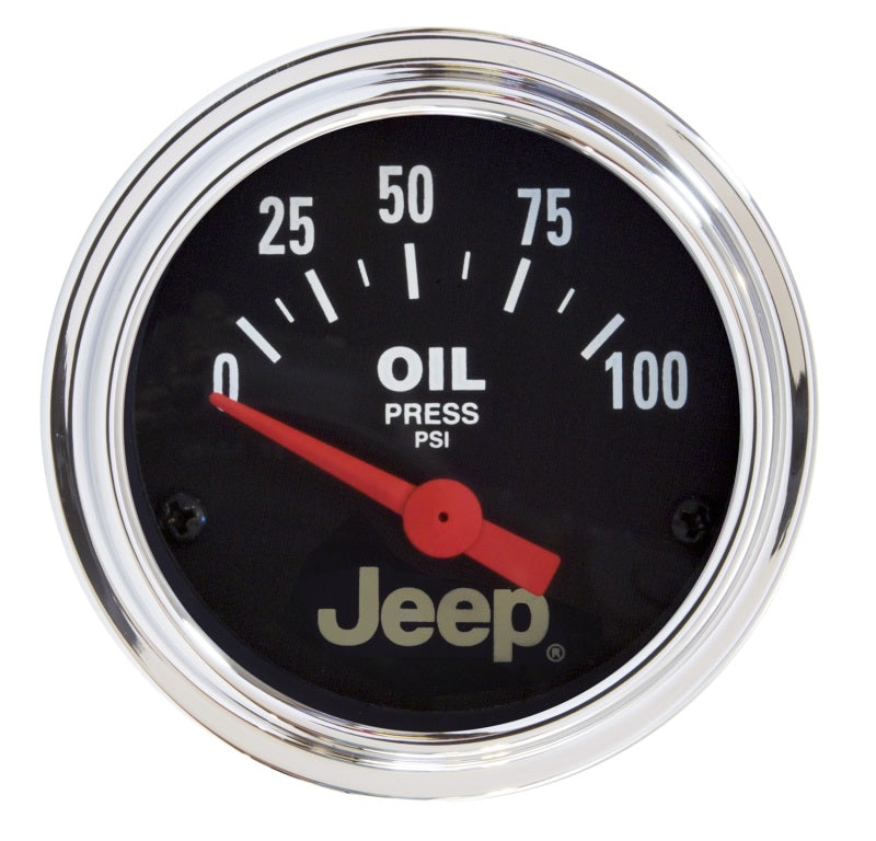 Autometer ATM880240 2-1/16 Oil Pressure Gauge - Jeep Series