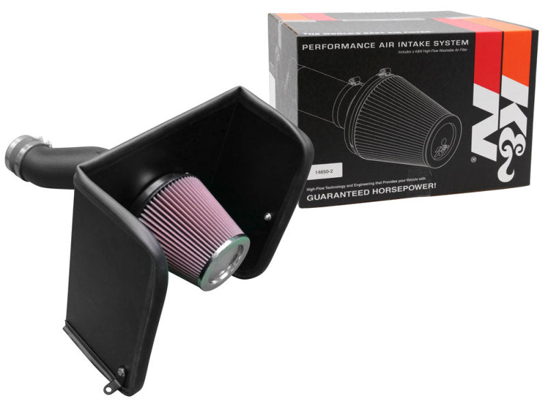 K&N Engineering 63-6020 K&N 17-18 Nissan Titan XD V8 5.6L AirCharger Performance Intake