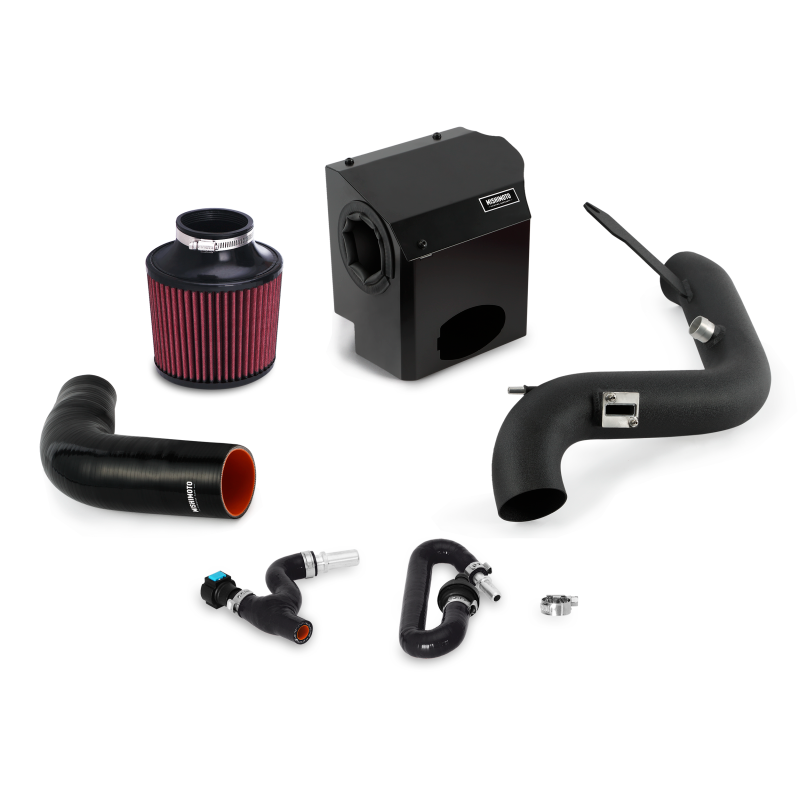 Mishimoto MMAI-FIST-16WBK 2016 Ford Fiesta ST 1.6L Performance Air Intake Kit - Wrinkle Black