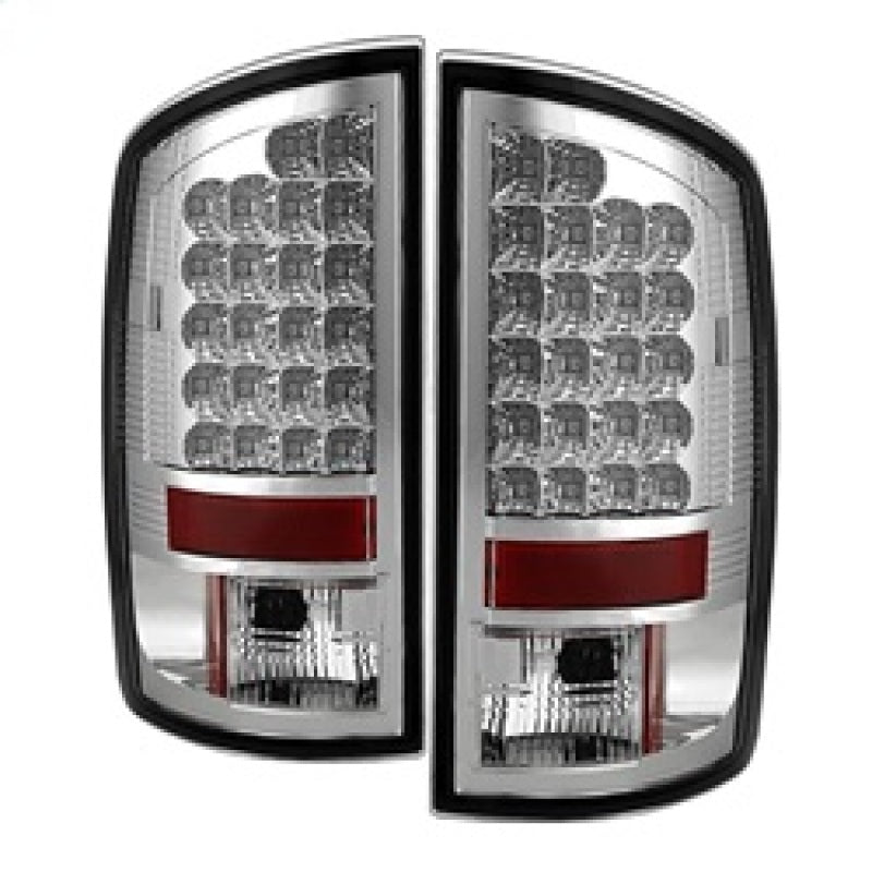SPYDER 5002563 Spyder Dodge RAM 02-06 1500/RAM 2500/3500 03-06 LED Tail Light Chrome ALT-YD-DRAM02-LED-C