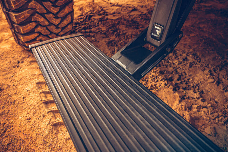 AMP Research 76252-01A 21-23 Ford F150 Hybrid/Lighting ONLY Power Step - Plug N Play