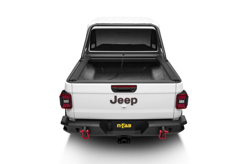 N-Fab J19BR-RLT ARC Sports Bar 20-22 Jeep Gladiator - Textured Black(Roll-N-Lock Cover Fitment Only)