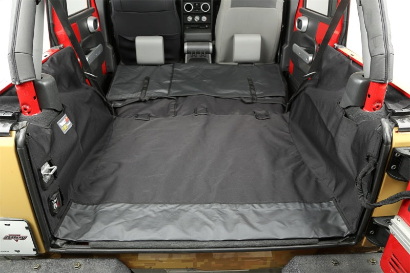 Rugged Ridge 13260.01 C3 Cargo Cover W/O Subwoofer 07-18 Jeep Wrangler JKU 4 Door
