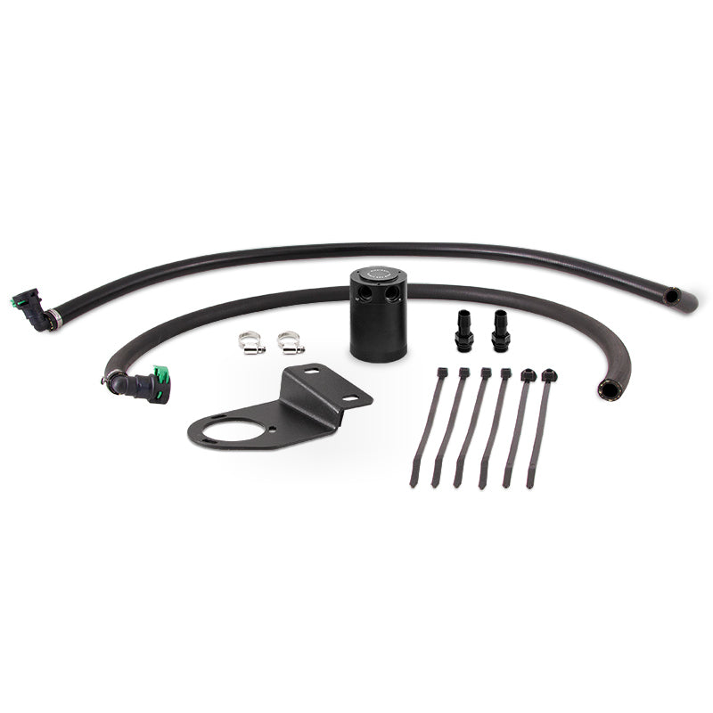 Mishimoto MMBCC-RGR-19PBE 19+ Ford Ranger Baffled Oil Catch Can Kit - Black