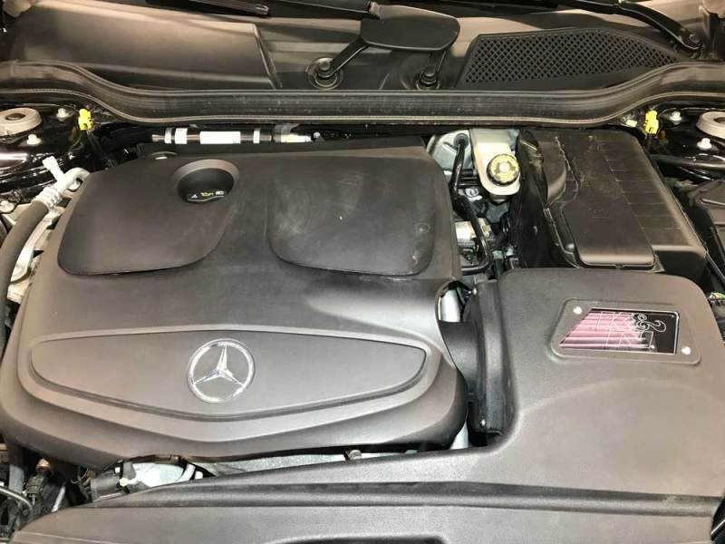 K&N Engineering 57S-6200 K&N Mercedes Benz A/B/CLA CLASS Performance Air Intake System