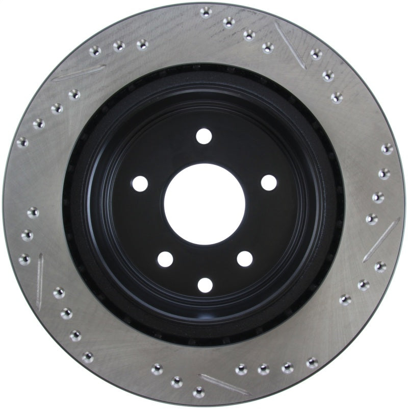 Stoptech 127.42088R StopTech 06-07 350Z / 05-07 G35 / 06-07 G35X SportStop Slotted & Drilled Rear Right Rotor