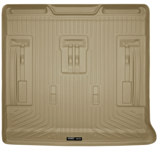 Husky Liners 28253 07-13 GM Escalade/Suburban/Yukon WeatherBeater Tan Rear Cargo Liners