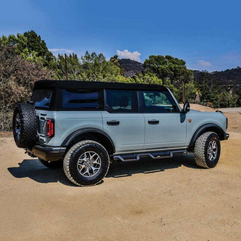 Westin 56-14195 /HDX 2021+ Ford Bronco Drop Nerf Step Bars - Textured Black
