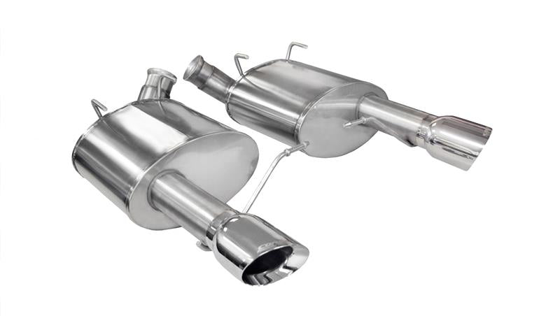 CORSA Performance 14317 Corsa 2011-2014 Ford Mustang GT/Boss 302 5.0L V8 Polished Xtreme Axle-Back Exhaust