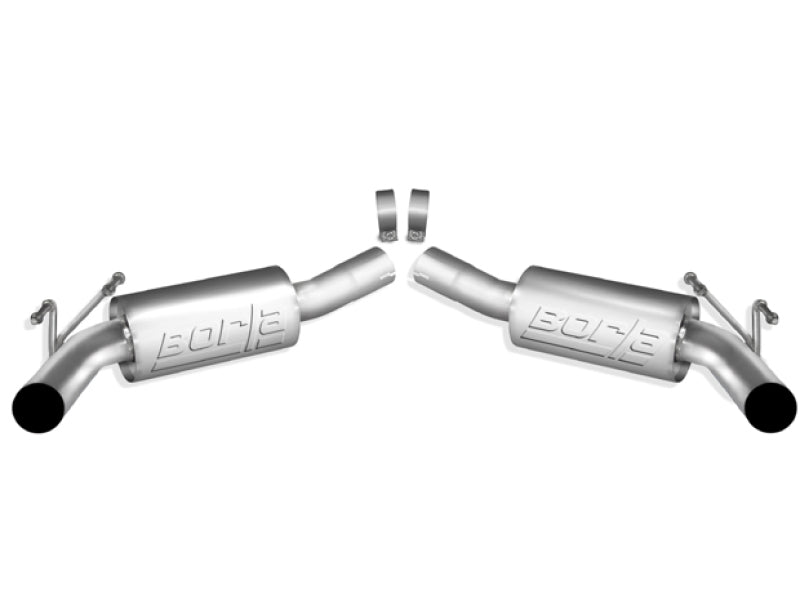 Borla 11794 2010 Camaro 6.2L ATAK Exhaust System w/o Tips works With Factory Ground Effects Package (rear